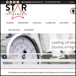 Screen shot of the Star Instruments Ltd website.