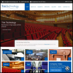 Screen shot of the Trim Technology Ltd website.