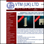 Screen shot of the VTM (UK) Ltd website.