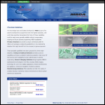 Screen shot of the Precision Solutions (MBDA UK Ltd) website.