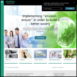 Screen shot of the Anritsu Ltd website.