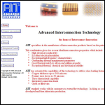 Screen shot of the Advanced Interconnection Technology Ltd website.