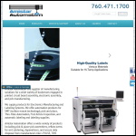 Screen shot of the Amistar Corporation Ltd website.
