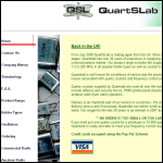 Screen shot of the QuartSLab Marketing Ltd website.