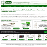 Screen shot of the Terwin Instruments Ltd website.