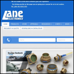 Screen shot of the FC Lane Electronics Ltd website.