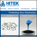 Screen shot of the HITEK Electronic Materials Ltd website.