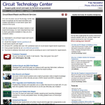 Screen shot of the Circuit Repairs website.