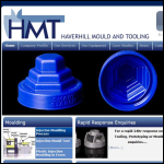Screen shot of the Haverhill Mould & Tooling website.