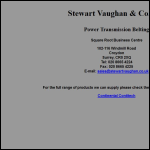 Screen shot of the Stewart Vaughan & Co Ltd website.