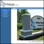 Screen shot of the Poplar Plastics Ltd website.
