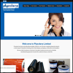 Screen shot of the Plysolene Ltd website.