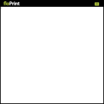 Screen shot of the Print-Flo Ltd website.