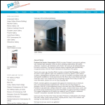 Screen shot of the PDX Installations Ltd website.