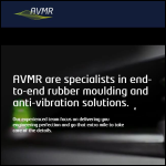 Screen shot of the Anti-Vibration Methods (Rubber) Co Ltd website.