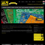 Screen shot of the ALR Services website.
