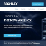 Screen shot of the 3DX-Ray Ltd website.