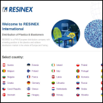 Screen shot of the Resin Express Ltd website.