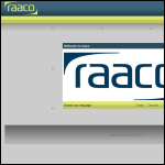 Screen shot of the Raaco Great Britain Ltd website.
