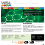 Screen shot of the West & Senior Ltd website.