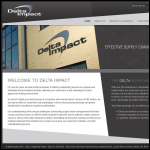 Screen shot of the Delta Impact Ltd website.