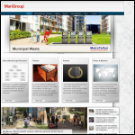 Screen shot of the Mari Group website.