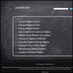 Screen shot of the ProtoDel International Ltd website.