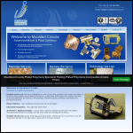 Screen shot of the Moulded Circuits Ltd website.