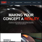 Screen shot of the ESP Plastics Ltd website.