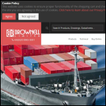 Screen shot of the Brownell Ltd website.
