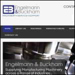 Screen shot of the Engelmann & Buckham Ltd website.