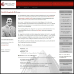 Screen shot of the David Daisley Associates website.