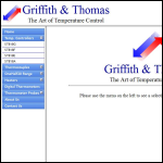 Screen shot of the Griffith & Thomas website.