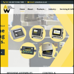 Screen shot of the Applied Weighing International Ltd website.