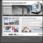 Screen shot of the Bateman Thermotooling Ltd website.