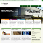 Screen shot of the BISCOR Ltd website.
