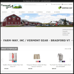 Screen shot of the Bradford Farm Supplies website.
