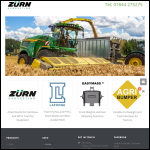Screen shot of the Zurn (UK) Ltd website.