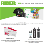 Screen shot of the Rider Design website.