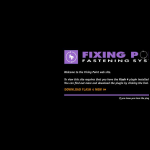 Screen shot of the Fixing Point (Building Fasteners) Ltd website.