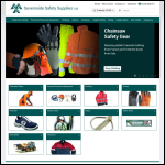 Screen shot of the Severnside Safety Supplies Ltd website.