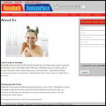 Screen shot of the Renubath Services Ltd website.