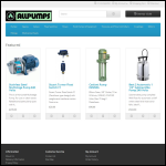 Screen shot of the Allpumps Ltd website.