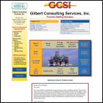 Screen shot of the Gilbert Consulting website.