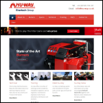 Screen shot of the Nu-way Ltd website.