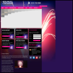 Screen shot of the Solihull Fireworks Ltd website.