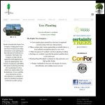 Screen shot of the The Poplar Tree Co website.