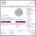 Screen shot of the Chinal Management Services Ltd website.