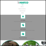 Screen shot of the Hiatco Ltd website.