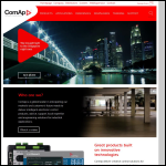 Screen shot of the Comap (UK) Ltd website.